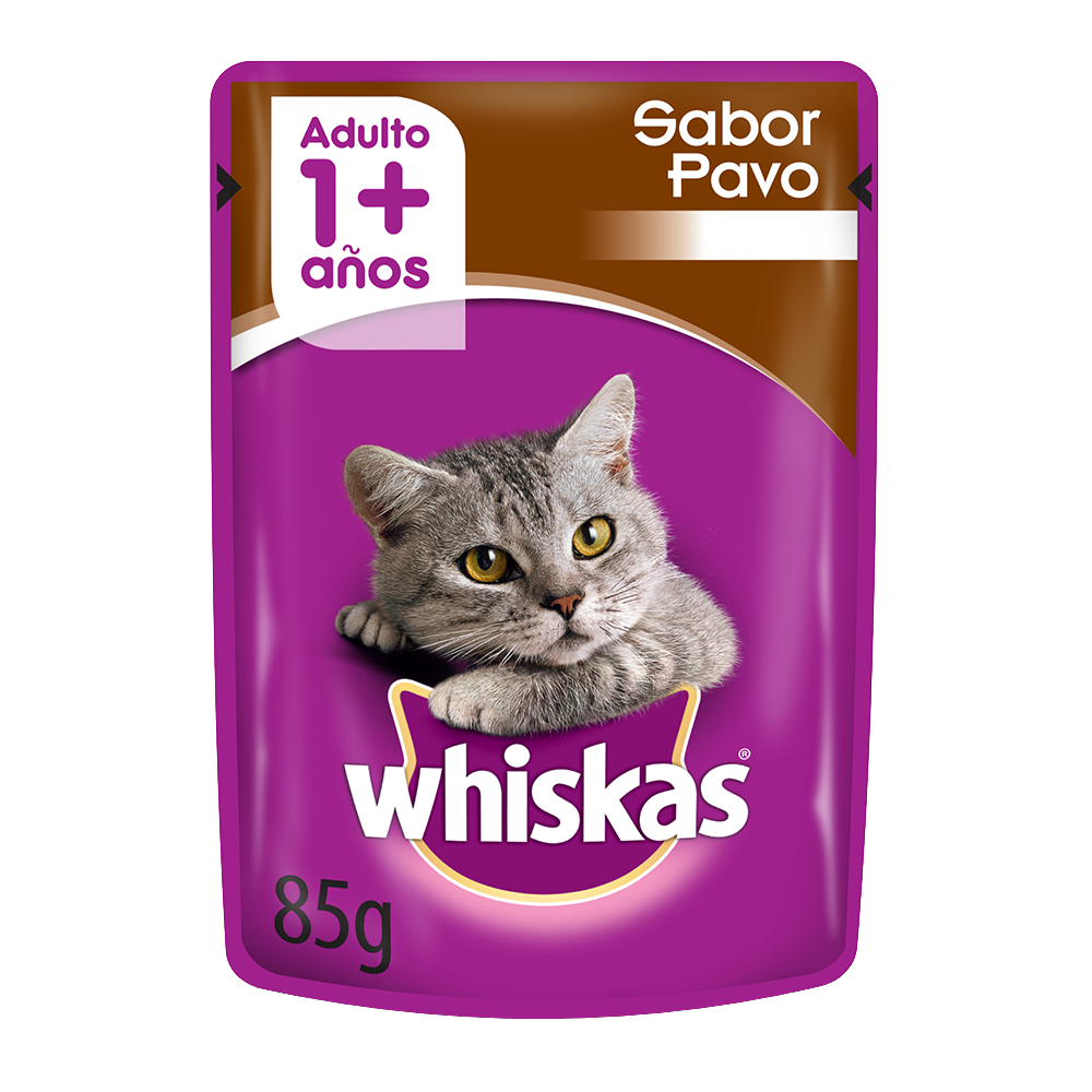 Whiskas Sobrecito Para Gatos Pavo en Salsa - 1