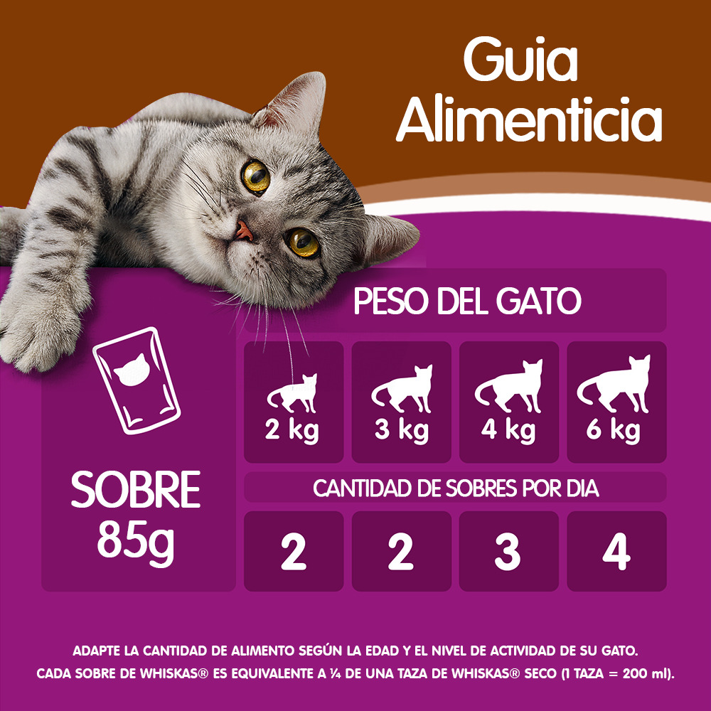 Whiskas Sobrecito Para Gatos Pavo en Salsa - 6