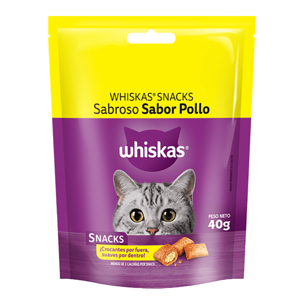 Whiskas Snacks Sabroso Sabor Pollo - 1