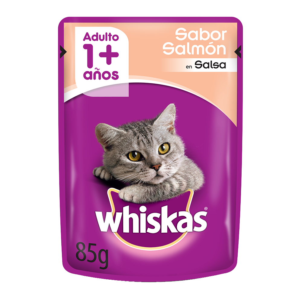 Whiskas Sobrecito Para Gatos Salmon en Salsa