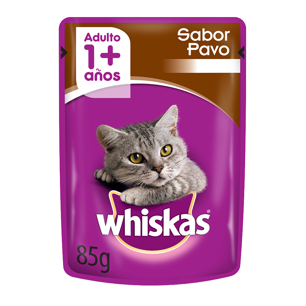 Whiskas Sobrecito Para Gatos Pavo en Salsa