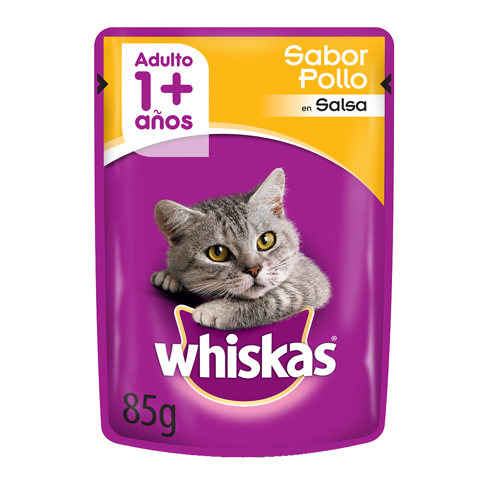 Whiskas Sobrecito Para Gatos Pollo en Salsa