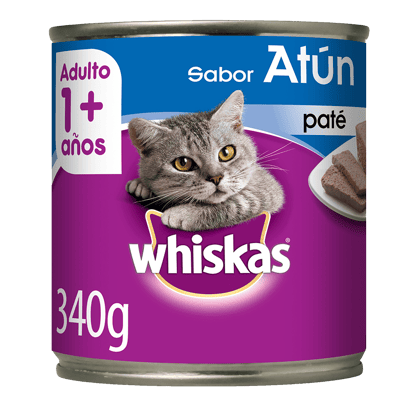 Whiskas Lata Para Gatos Atún en Paté