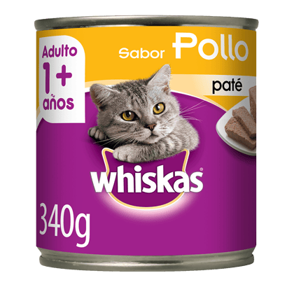 Whiskas Lata Para Gatos Pollo en Paté